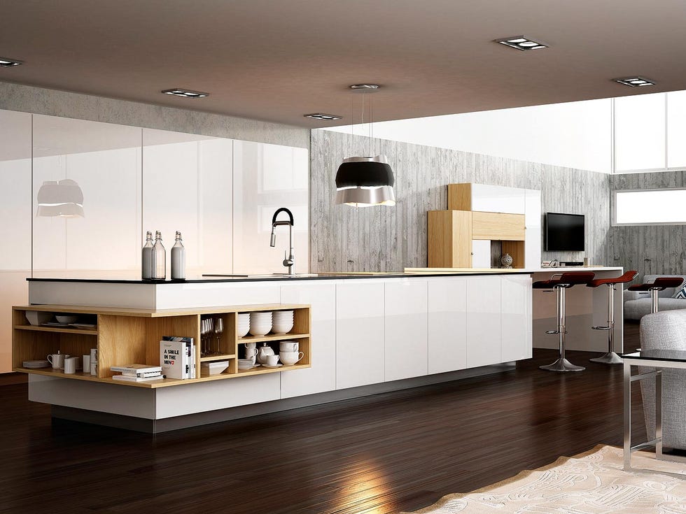 Cocina con isla Alvic