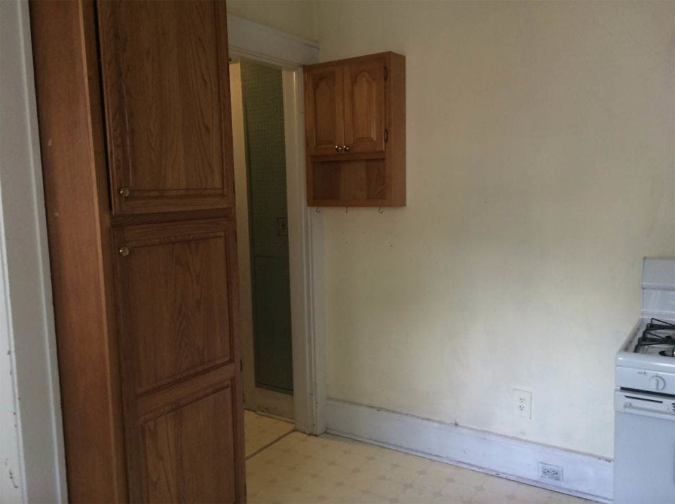 Room, Property, Floor, Wood stain, Furniture, House, Building, Hardwood, Wood, Cabinetry, 