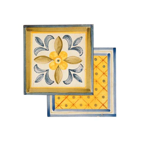 Yellow, Petal, Art, Pattern, Paint, Visual arts, Rectangle, Painting, Illustration, Drawing, 