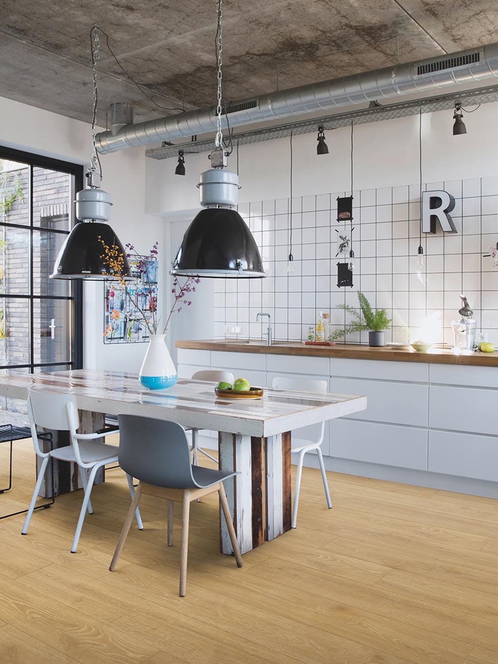 cocina de estilo industrial