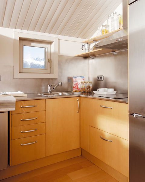 Fascinar alojamiento ángulo Cocinas pequeñas: bien resueltas en pocos metros - Cocinas