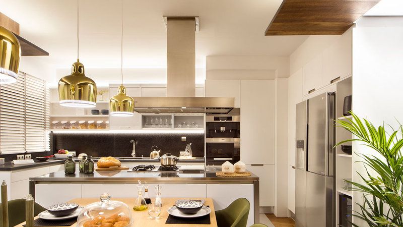 18 cocinas actuales, prácticas y bonitas para tu casa