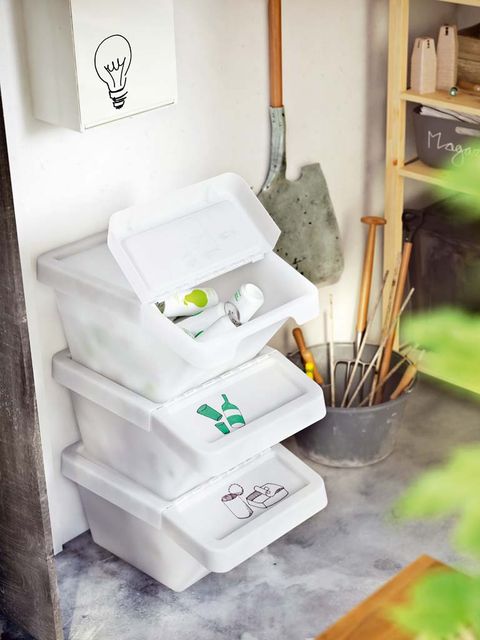 Los 38 cubos de basura reciclar más bonitos para cocina