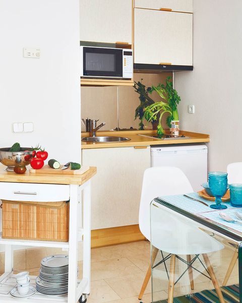 Cocinas pequeñas: 80 ideas para decorar y aprovechar espacios