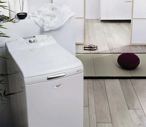White, Floor, Flooring, Major appliance, Grey, Kitchen appliance, Home appliance, Wood flooring, Silver, Tile, 
