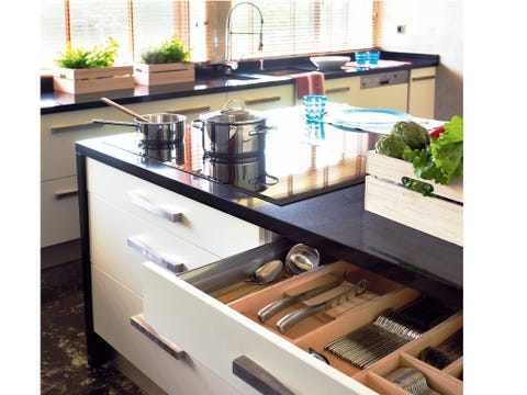 muebles de cocina con cajones