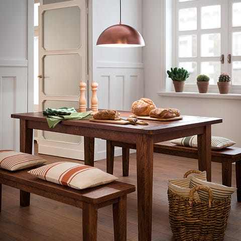 Wood, Room, Furniture, Table, Interior design, Hardwood, Fixture, Flowerpot, Door, Cupboard, 