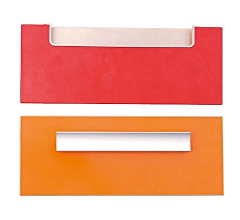 Red, Orange, Line, Rectangle, Carmine, Parallel, Coquelicot, Paint, 