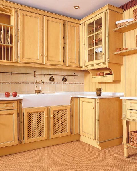 Una cocina de estilo rústico Una cocina de estilo rústico