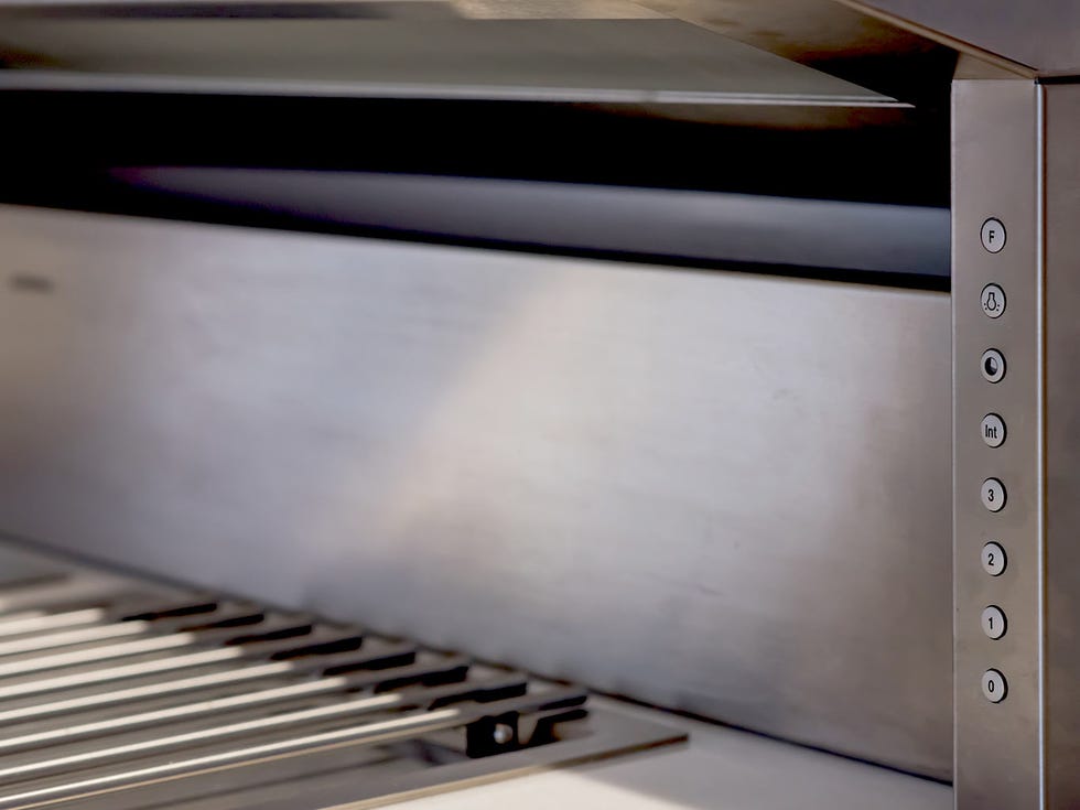 Kitchen appliance, Oven, Room, Floor, Furniture, Drawer, 