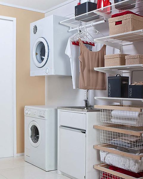 20 Ideas para organizar el cuarto de lavado