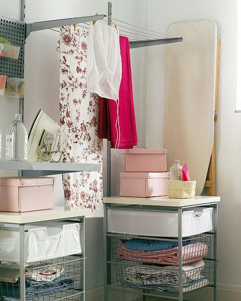 Pink, Shelf, Furniture, Room, Material property, Drawer, Table, Interior design, Shelving, Dresser, 