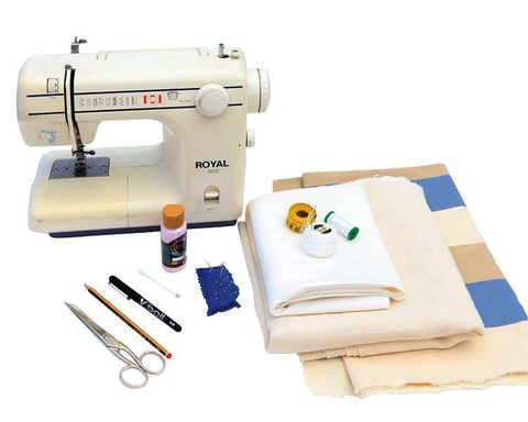 Product, Machine, Sewing machine, Linens, Household appliance accessory, Throw pillow, Home appliance, Home accessories, Beige, Office supplies, 
