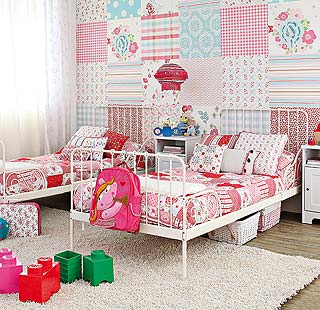 Interior design, Room, Textile, Home, Pink, Furniture, Interior design, Wall, Chest of drawers, Drawer, 