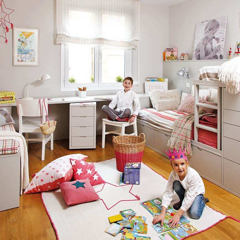 Ventajas de usar colores neutros en habitaciones infantiles - Mobiliario y  diseño interior