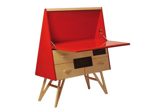 Wood, Maroon, Beige, Plywood, 