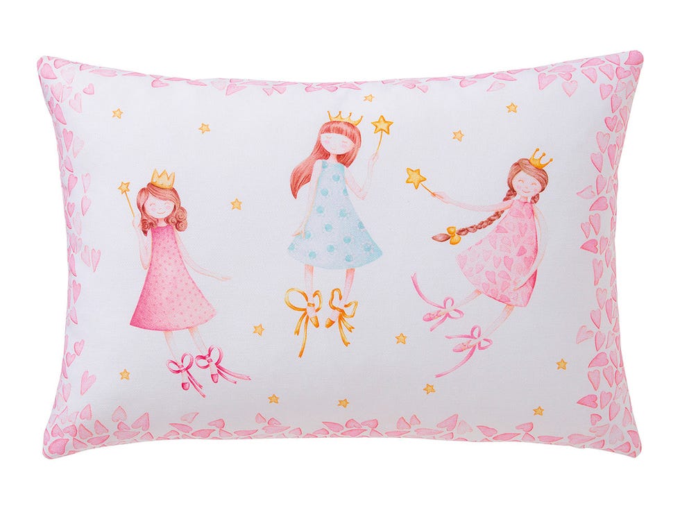 Cushion, Throw pillow, Pillow, Pink, Furniture, Textile, Bedding, Linens, Home accessories, Pattern, 