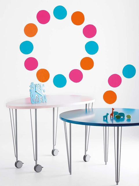 Table, Polka dot, Turquoise, Furniture, Design, Pattern, Balloon, Circle, Party, 