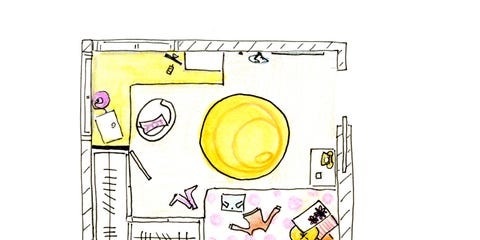 Yellow, Toilet, Circle, Illustration, Drawing, Plumbing fixture, Paper, Yellow, Toilet, Circle, Illustration, Drawing, Plumbing fixture, Paper,
