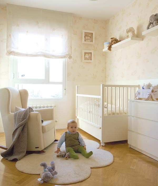 Indomable divorcio Empleador Apuesta por tonos suaves para la habitación del bebé