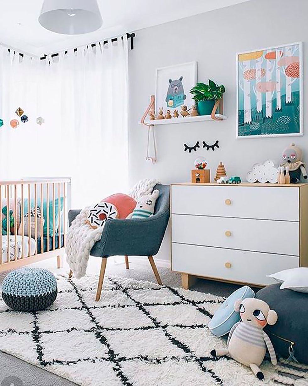Cómo decorar la habitación del bebé: 55 ideas y consejos