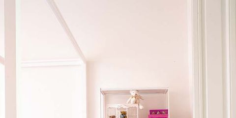 Room, Product, Wood, Interior design, Textile, Wall, Pink, Furniture, Floor, Shelf, 
