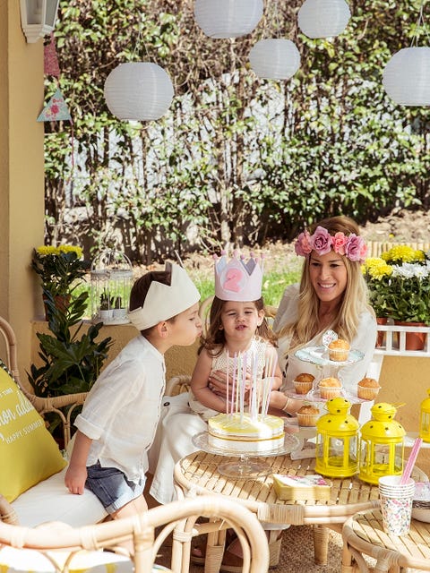 Fiesta infantil en el jardín