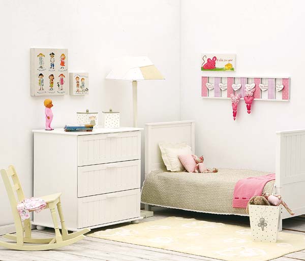 dormitorio infantil con muebles crecederos