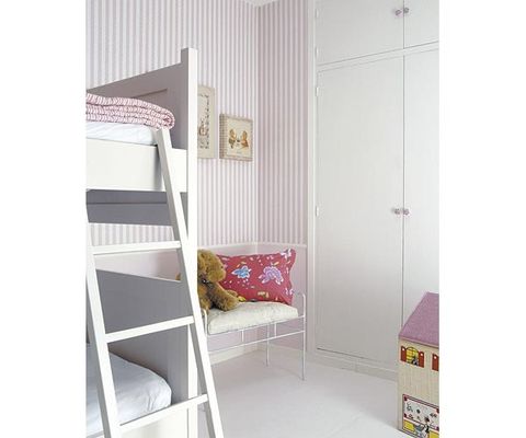 Product, Room, Textile, Interior design, Wall, Floor, Linens, Bunk bed, Bed, Dormitory, 