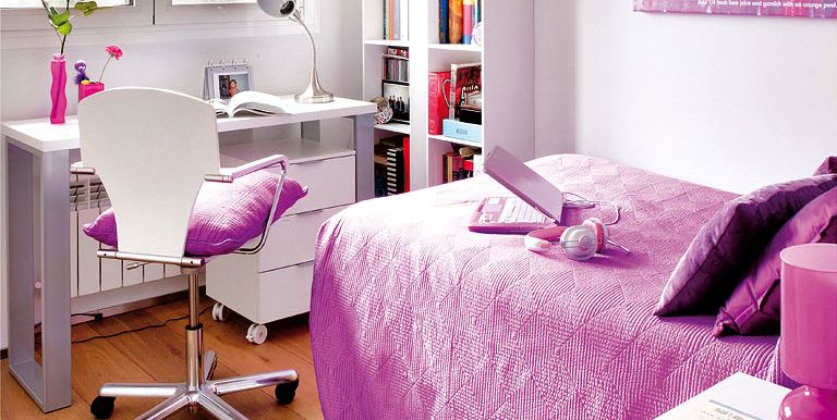 Room, Interior design, Floor, Purple, Flooring, Wall, Violet, Magenta, Pink, Furniture, 