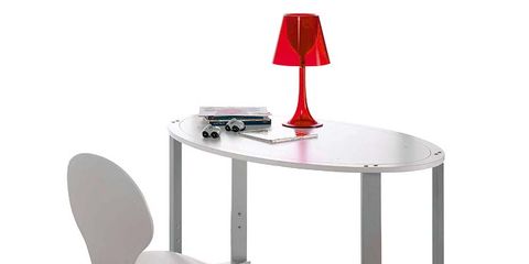 Product, Red, Furniture, Line, Floor, Table, Grey, Parallel, Material property, Metal, 