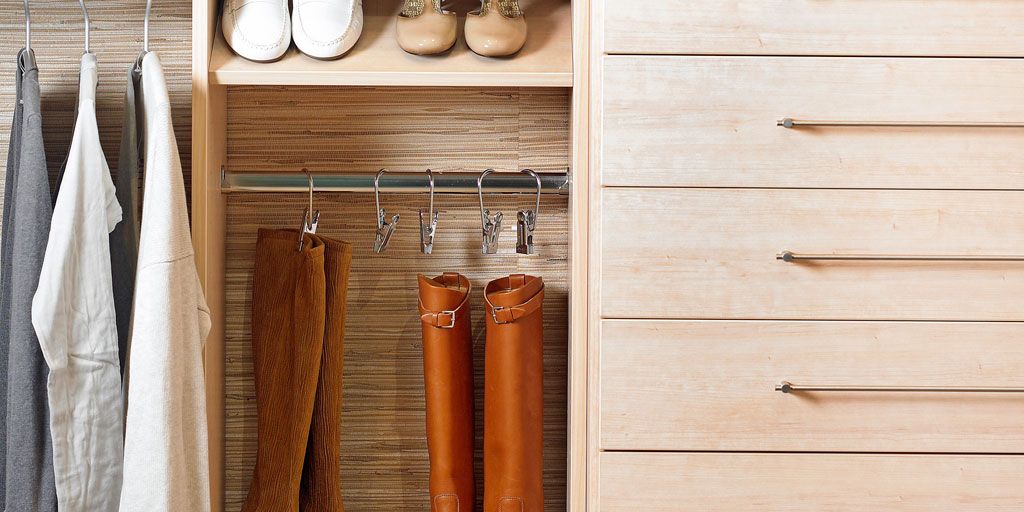 Organizador de botas: el estante para botas se adapta a la mayoría de los  armarios: cuelga, sujeta, da forma y protege todos los tamaños y estilos de