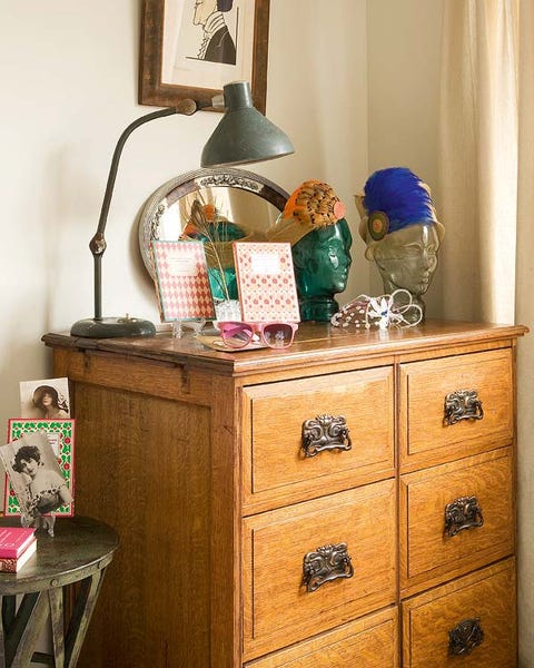 Sideboard, Drawer, Cabinetry, Interior design, Chest of drawers, Dresser, Teal, Home accessories, Curtain, Chiffonier, 
