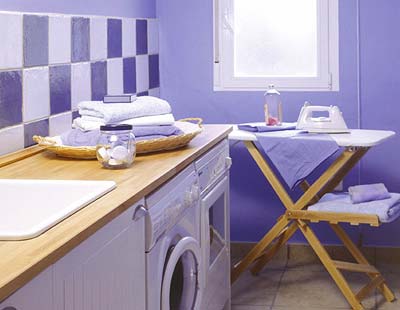Room, Interior design, Property, White, Wall, Plumbing fixture, Floor, Cabinetry, Sink, Purple, Room, Interior design, Property, White, Wall, Plumbing fixture, Floor, Cabinetry, Sink, Purple,