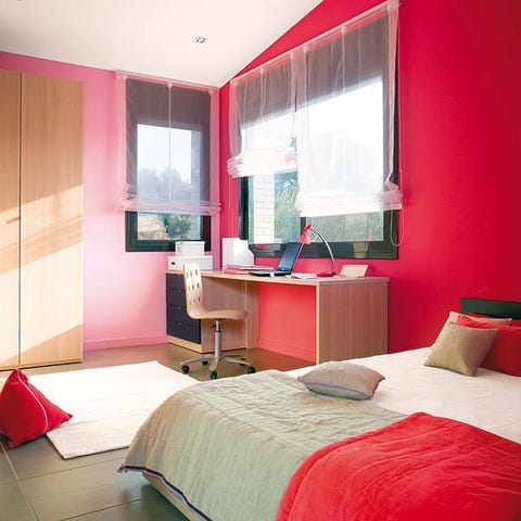 Un dormitorio: 2 opciones de color