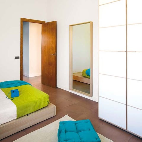 Un dormitorio: 2 opciones de color