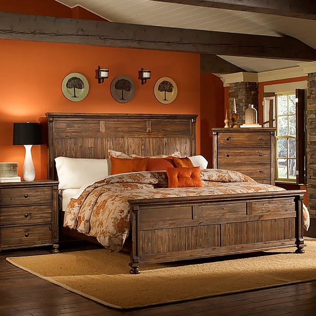 Wood, Lighting, Room, Interior design, Chest of drawers, Drawer, Bed, Floor, Hardwood, Wall, 