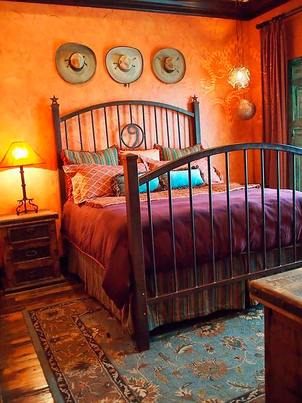 Wood, Bed, Lighting, Room, Property, Interior design, Bedding, Hardwood, Bed frame, Bedroom, 