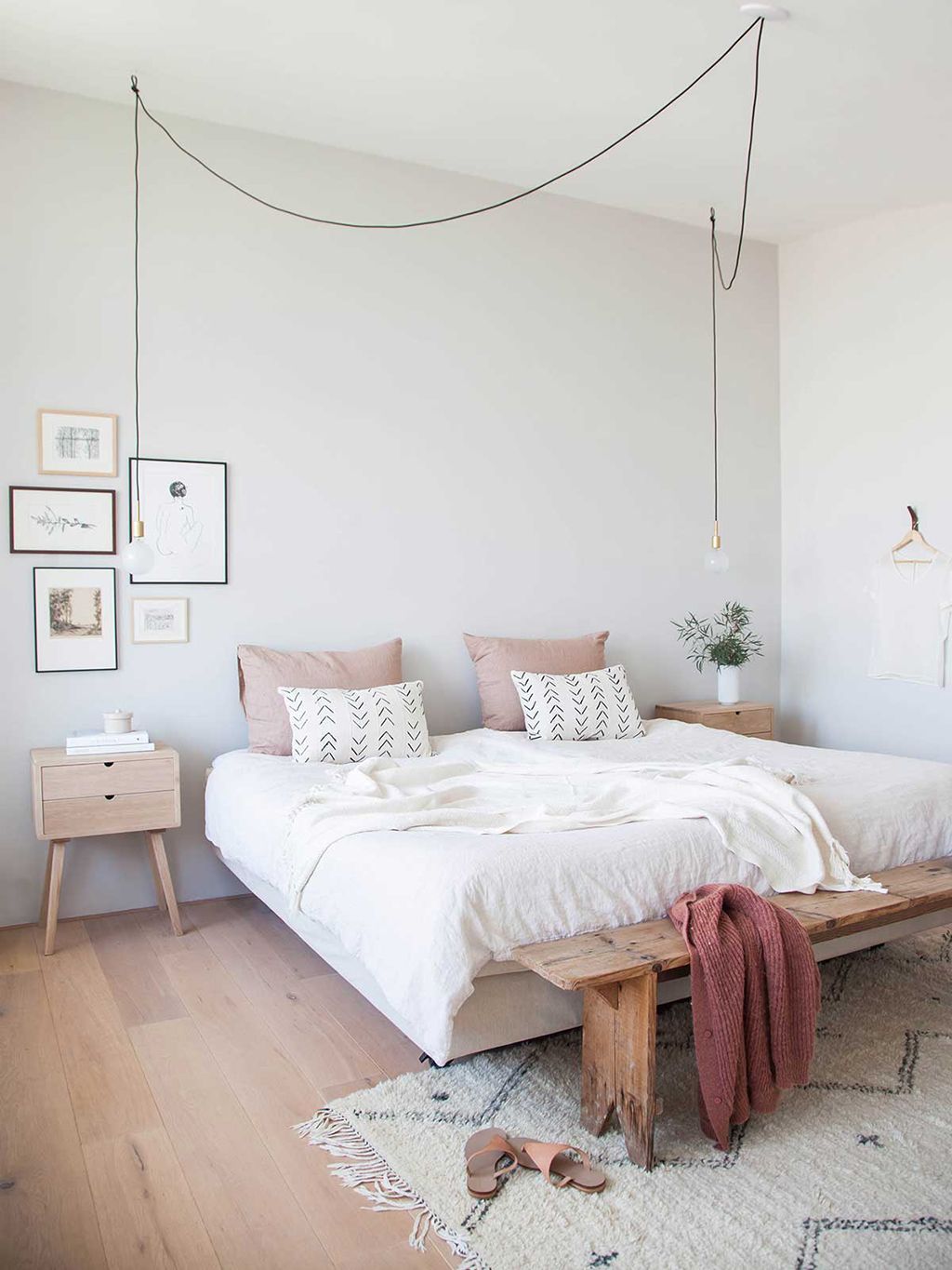 Bedroom, Furniture, Bed, Room, Bed sheet, Bed frame, Interior design, Floor, Wall, Property, 