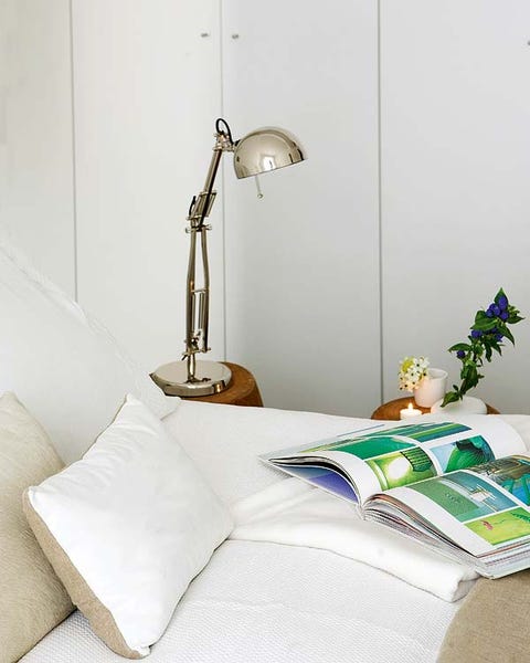 Room, Textile, Wall, Interior design, Linens, Bedding, Pillow, Bedroom, Bed, Bed sheet, 