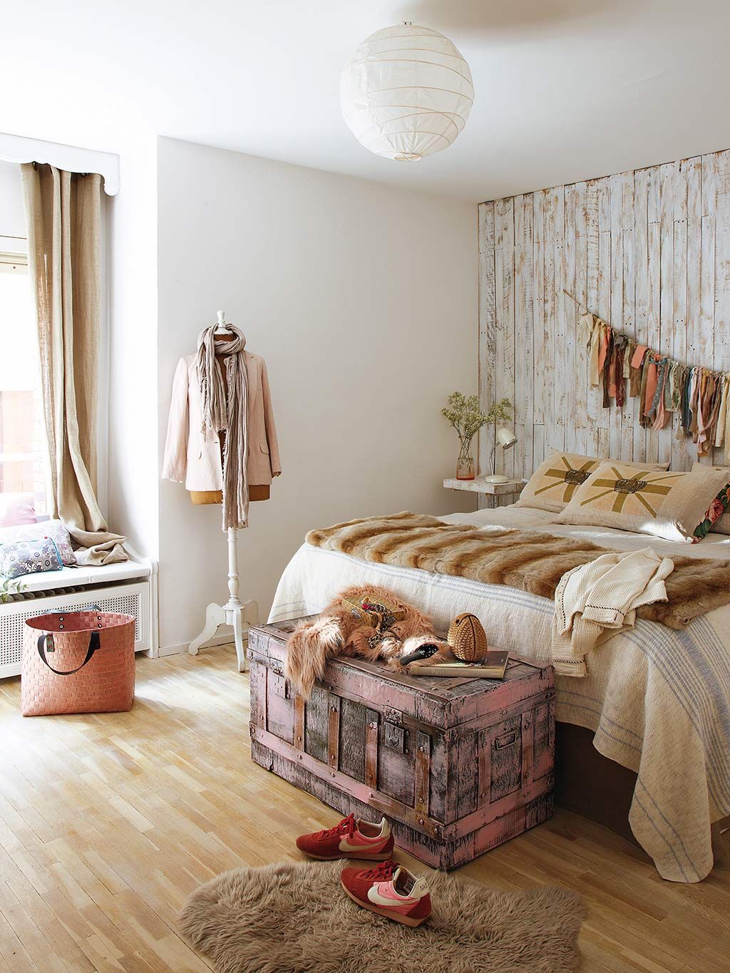 Maravillosos bancos y baúles para tu dormitorio