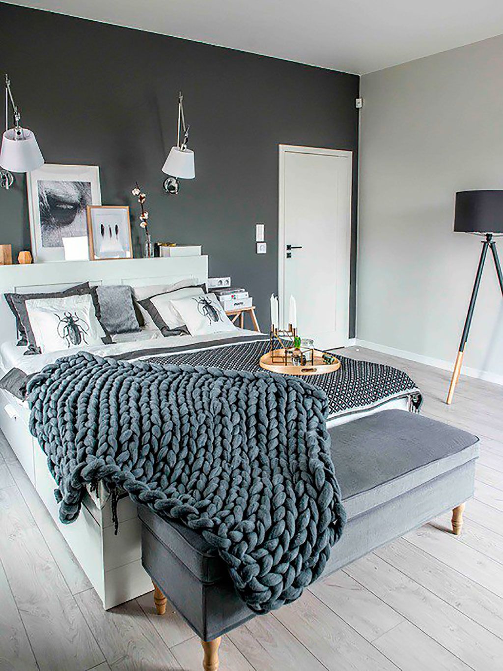 Ideas para decorar un dormitorio de matrimonio pequeño