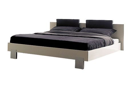 Bed, Bedding, Linens, Bedroom, Bed frame, Black, Grey, Bed sheet, Beige, Rectangle, 