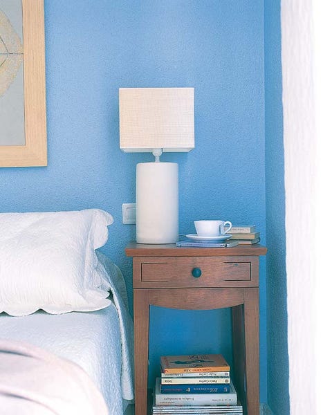 Blue, Wood, Room, Interior design, Wall, Teal, Aqua, Drawer, Turquoise, Paint, 