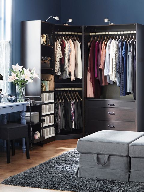 30 Ideas para organizar vestidores en el dormitorio