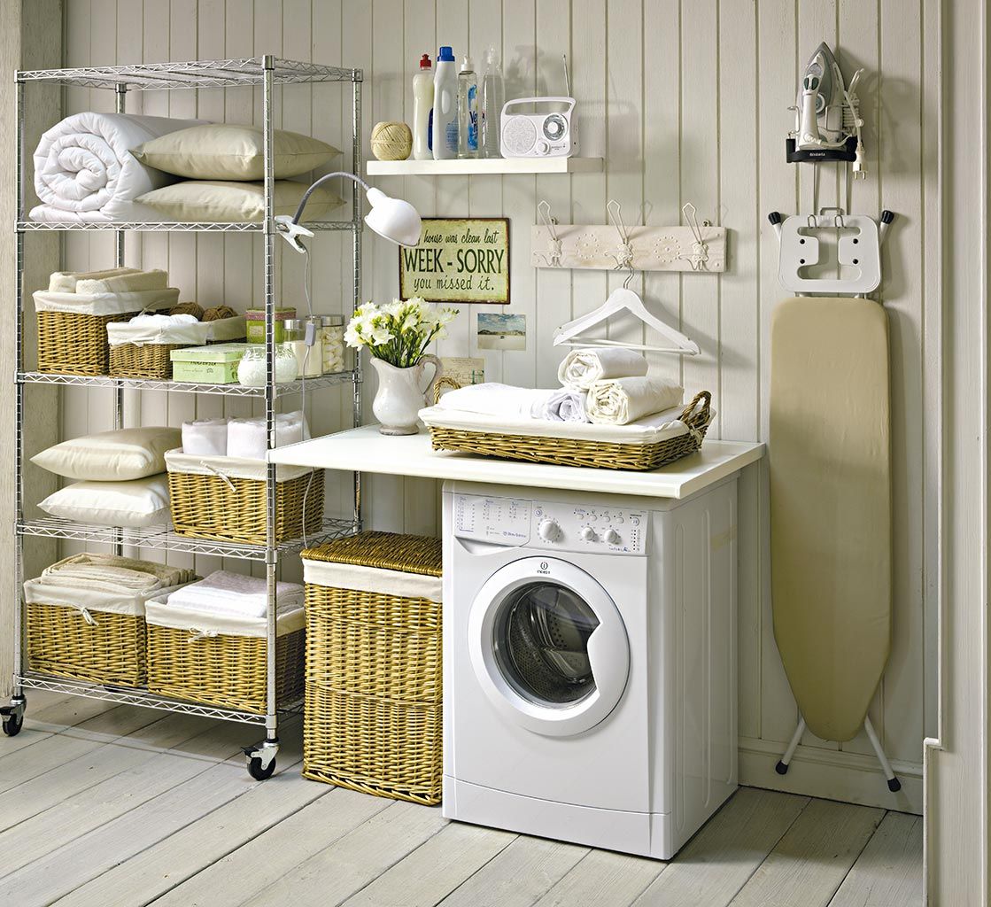 Zona de lavandería: cómo aprovechar el espacio, Cocinas Santos