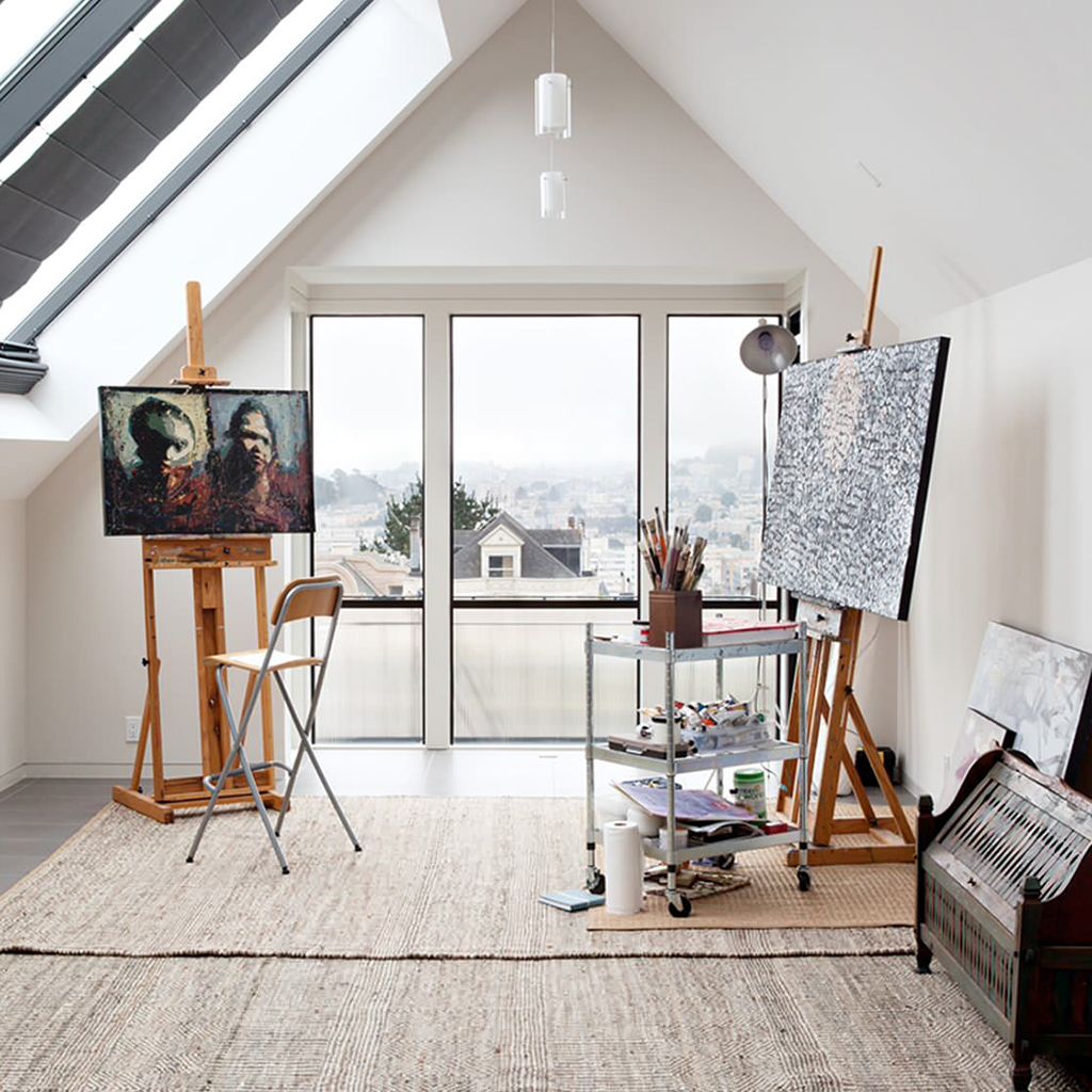 Ideas y consejos para montarte una Art Zone en casa
