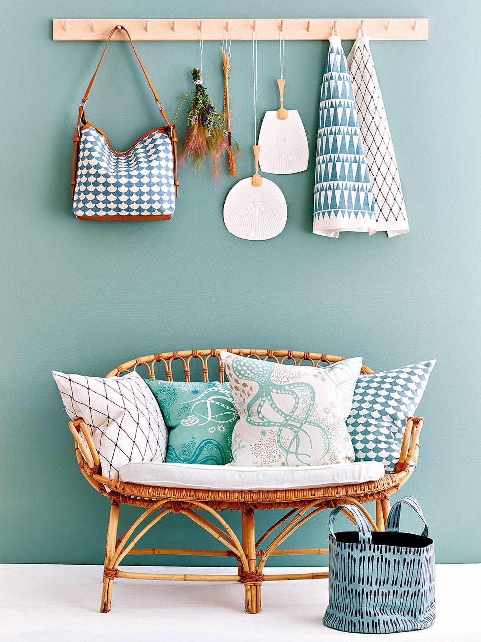 Blue, Green, Textile, White, Teal, Turquoise, Aqua, Earrings, Azure, Pillow, 