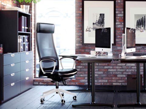 Product, Office chair, Room, Furniture, Table, Display device, Chair, Cabinetry, Drawer, Computer desk, 