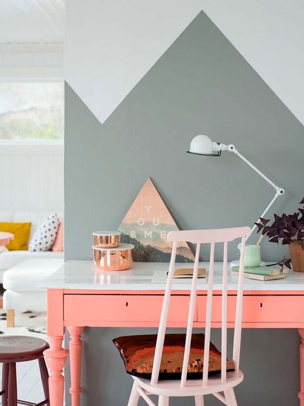Furniture, Room, Table, Product, Wall, Interior design, Pink, Ceiling, House, Chair, 